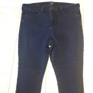 NYDJ for Chico's womens  Skinny Lift Tuck Dark blue  Stretch jeans Size 14